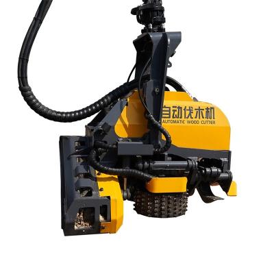 China Fully Automatic Wood Cutter Excavator Accessories With Feeding Speed 4m/S for sale