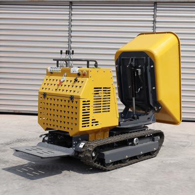 China Rotary Mini Crawler Dumper For Heavy Duty Material Transport Challenges for sale