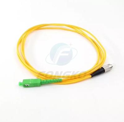 China Sc / APC To FC G657A1 Fiber Patch Cord Optical Fiber Patch Cords 2 / 3mm 1 2 3 4 5m for sale