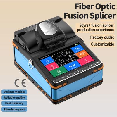 China 6 Motor 8S Fast Welding Optical Fiber Fusion Splicer For Construction for sale