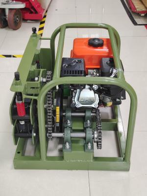 China Gasoline Fiber Optic Cable Pulling Machine For 45mm Diameter for sale