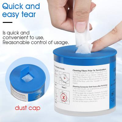 China Fongko AUA-Y3 Cleaning Paper for SC/FC/ST/LC FTTH Fiber Cleaning Paper for sale