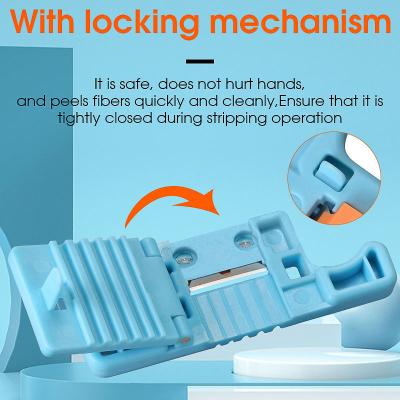 China AUA-05 Loose Stripper for 1.9-3.0mm FTTH Fiber Stripper Midspan Channel Tool for sale