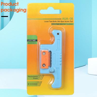 China AUA-05 Loose Stripper for 1.9-3.0mm FTTH Fiber Stripper Midspan Channel Tool for sale