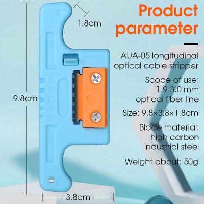 China AUA-05 Loose Stripper for 1.9-3.0mm FTTH Fiber Stripper Midspan Channel Tool for sale
