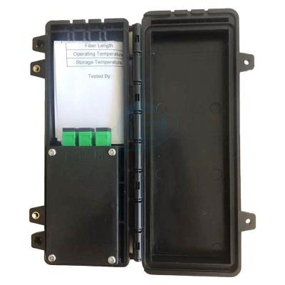 China FTTH fiber optic distribution box FTTH fiber optic desktop box optical splitter box for sale
