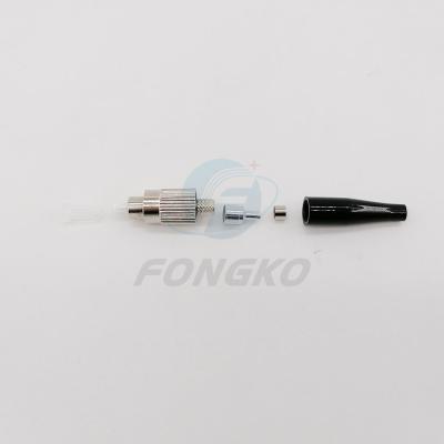 China Hot sales Fiber Optical Connector Parts FC/UPC 2.0mm Ceramic Ferrule Fiber Optic Connector Kit for sale