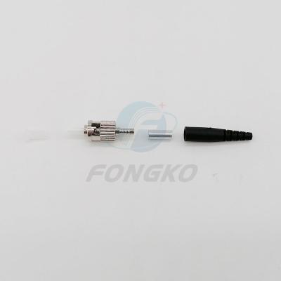 China OEM 2mm Fiber Optic ST Type Connector APC UPC Connectors Parts for sale