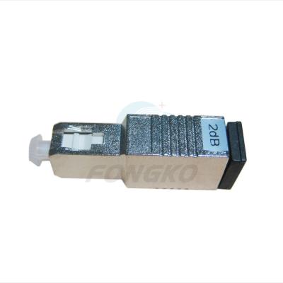 China Plug In SC/PC Multimode Optic Variable Fiber Attenuator 62.5/125 for sale