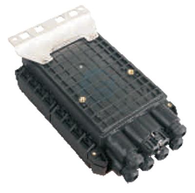 China Maximum Fusion 288Cores  Horizontal 4 Inlet 4 Outlet Ports Fiber Optic Splice Closure for sale