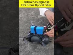 FPV-drone-optische vezels
