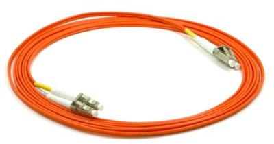 China Multimode Duplex Fiber Optic Patch Cable OM1 OM2 Patch Cable LC UPC To LC UPC for sale