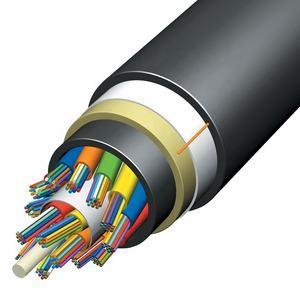 China Customized 24 Core ADSS Fiber Optic Cable Self Supporting Aerial Fiber Cable for sale