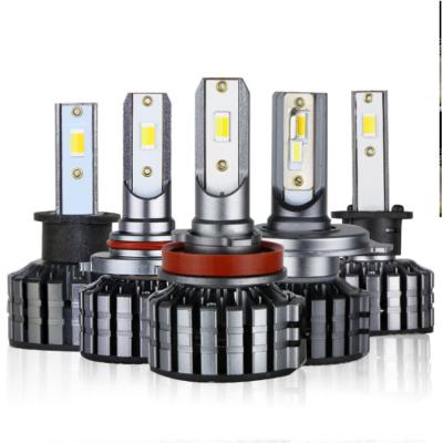 China V20 Automotive LED Turn Signals Headlight Bulbs H7 H4 H11  6000K 9005 9006 9012 H1 H8 9012 H3 for sale