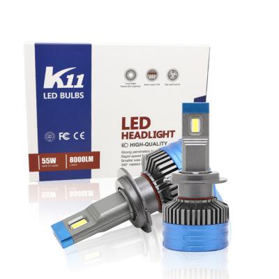 China H4 H7 H11 LED Car Headlight Bulbs 3570 Csp 9006 BH4 H8 Led Fog Lamp For Motorcycle for sale