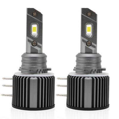 China IP 68 Mini H15 Led Headlight Bulb 360 Auto Lighting System Xenon Light 8000lm 6000K for sale