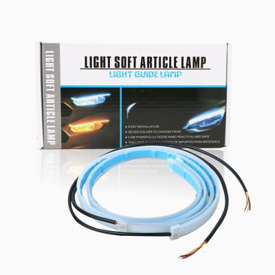 China Emergency Car Headlight LED Tube Strip Double Color 300mm 450mm 600mm for sale