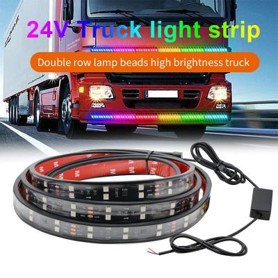 China 24V Truck LED Light Strips Automotive Neon Tube Lights SMD 5050 Car Headlight for sale