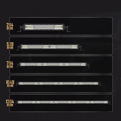 China Dual Row LED Light Bar For Car 200W - 1000W Aluminum Profile en venta