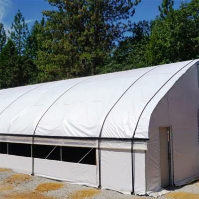 China 100% Blackout Exterior Auto Light Deprivation Greenhouse 30X100Ft for sale