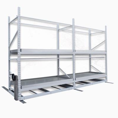 China Movable Multi Tier Seedbeds Greenhouse Rolling Tables For Maximize Yield for sale