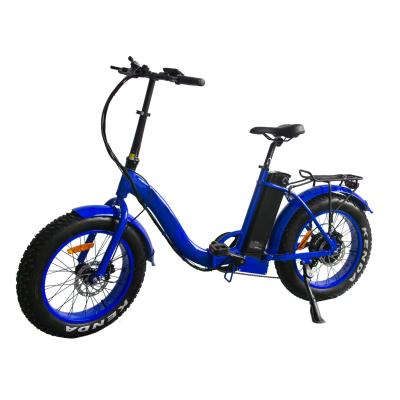 China 250w 1000w 48v Folding Electric Bike Off Road 10.4 15.6 21Ah Lithium Battery for sale