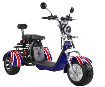 China All Terrain 3 Wheel Electric Scooter 2 Seater 3000W EEC COC for sale