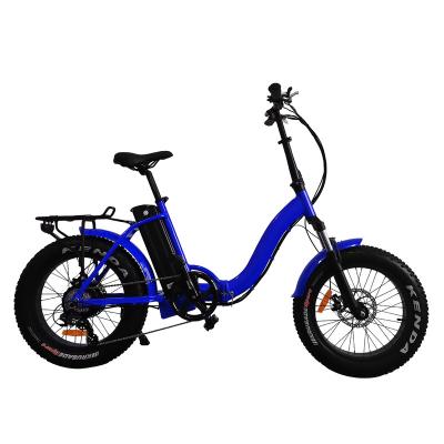 China Compact 500w 350w Electric Folding Bike 20 Inch 16 Inch Mini Foldable Electric Bicycle for sale