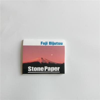 China Biodegradeble Stone Paper Notebook Tear Resistant Stone Paper Sketchpad For Gift for sale