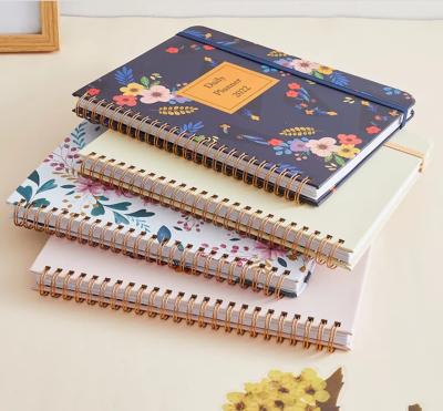 China Hardcover Spiral Notebook Stone Paper Printing Smooth Writing Oil Proof for sale
