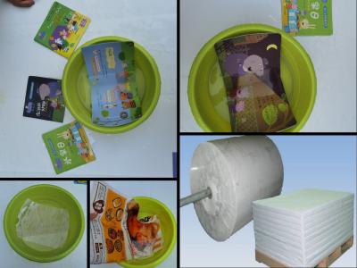 Chine Eco Friendly Without Chemical Tear Resistance Stone Paper Available for children book paintings à vendre