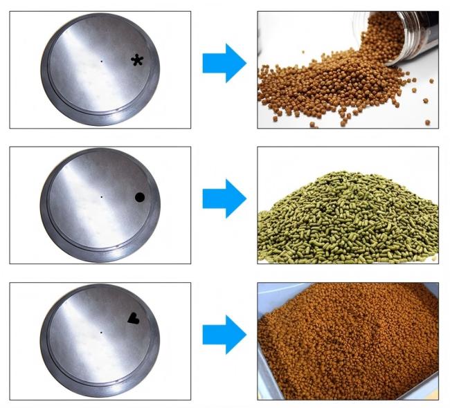 Pet food production samples