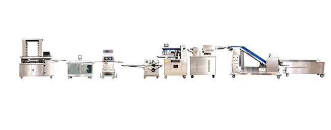 Bao production line layout and equipment