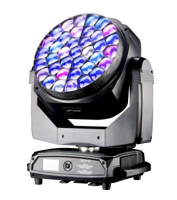 China 50000 hours 37x15w music stage LED Wash Moving Head 4-60 Degree Zoom Angle for sale