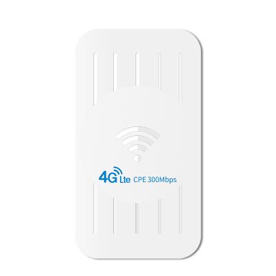China 300Mbps 4g Lte Outdoor Router Waterproof 4g Wifi Router With Sim Slot for sale