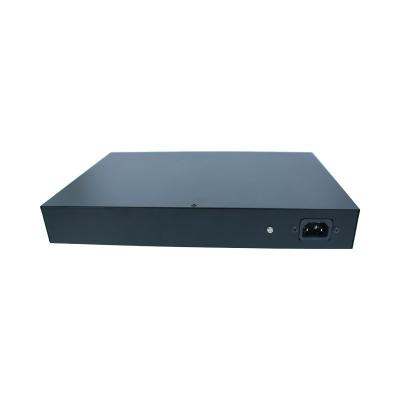 China 52V/3.85A 200W Unmanaged Poe Switch 16 Port supports 10/100M for sale
