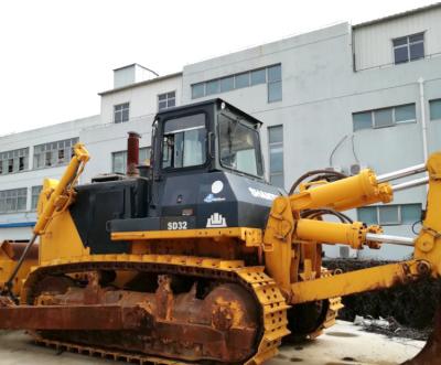 China Used SHANTUI SD32 Bulldozers Second Hand Bulldozers Powerful Crawler Bulldozers for sale
