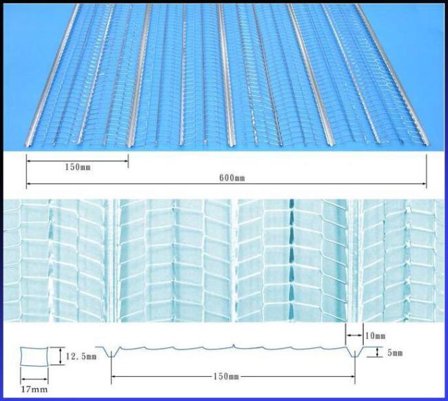 concrete wall high metal rib lath expand machine