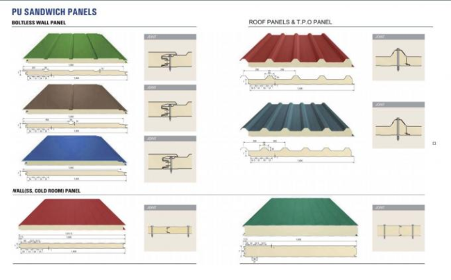 Continue PU Sandwich Panel Line / 1000m Polyurethane Sandwich Panel Machine