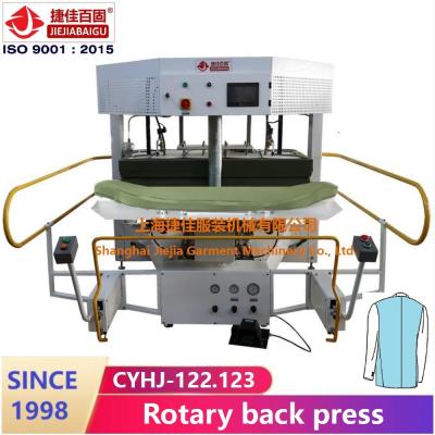 China Vertical rotary Jacket 1.5KW Dress suit Pressing Machine 1500W steam chamber blazer suit for sale