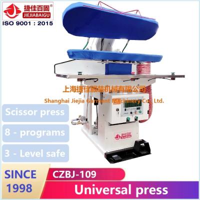 China máquina industrial da imprensa da roupa do vapor 0.4-0.6MPa à venda
