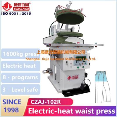 China Automatic Industrial Garment Ironing Machine Steam Pressing For Legger vacuum pump for sale
