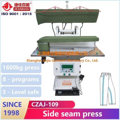 China 0.6MPa Steam Automatic Garment Ironing Equipment For Pant Side for sale