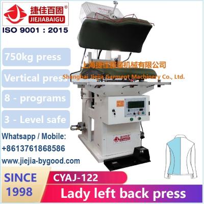 China Compressed Air PLC Garment Jacket suit Pressing Machine With Steam Heating System blazer suit for sale