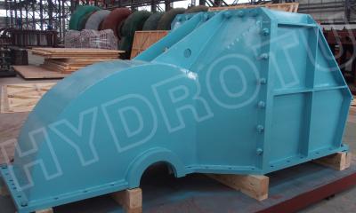 China Pelton Water Turbine / Pelton Hydro Turbine With Forged CNC Wheel For 530m Head Hydropower Station for sale
