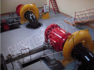 Chine turbine hydraulique de Francis du petit axe 400KW horizontal, générateur de turbine de l'eau de Francis à vendre