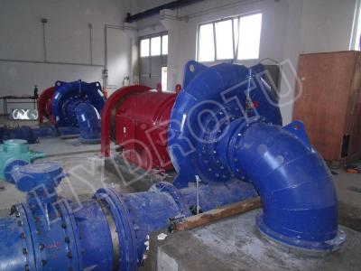 China Small Horizontal Shaft Francis Hydro Turbine 500KW For Hydropower Stations renewable energy for sale