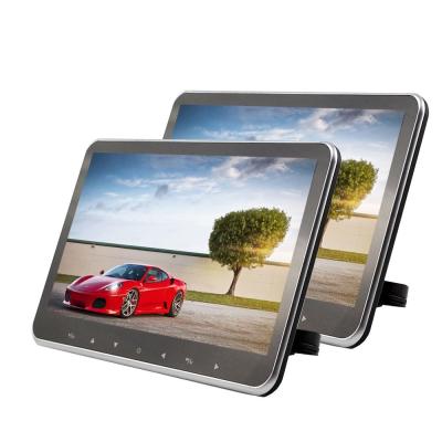 China Ultra Thin Car Headrest DVD Player , Universal Headrest Monitor Back Hanging for sale