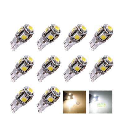 China 5-SMD 5050 LED Headlight Kits For Cars Plate Dome Door Side Marker Bulbs for sale