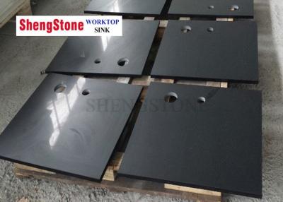 China Custom Black Epoxy Resin Lab Countertops / Worktop , Chemical Resistant Countertops for sale